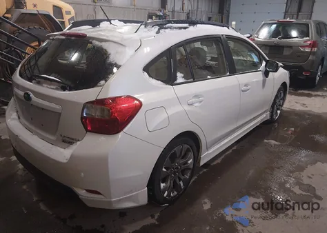 2015 Subaru Impreza 2.0I Sport Premium из США, поврежденный, VIN JF1GPAT63F8292582